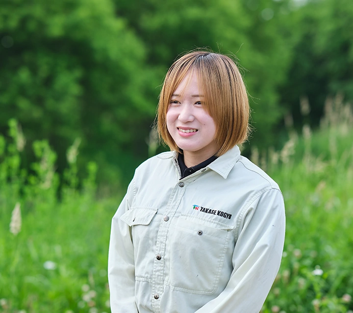 重機オペレーター 瀧谷 恋